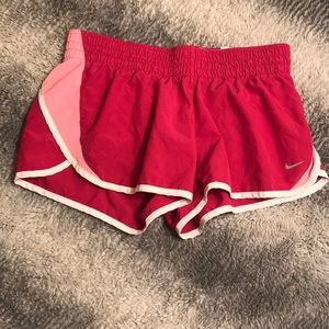 Nike shorts Dri-Fit. Pink. size large